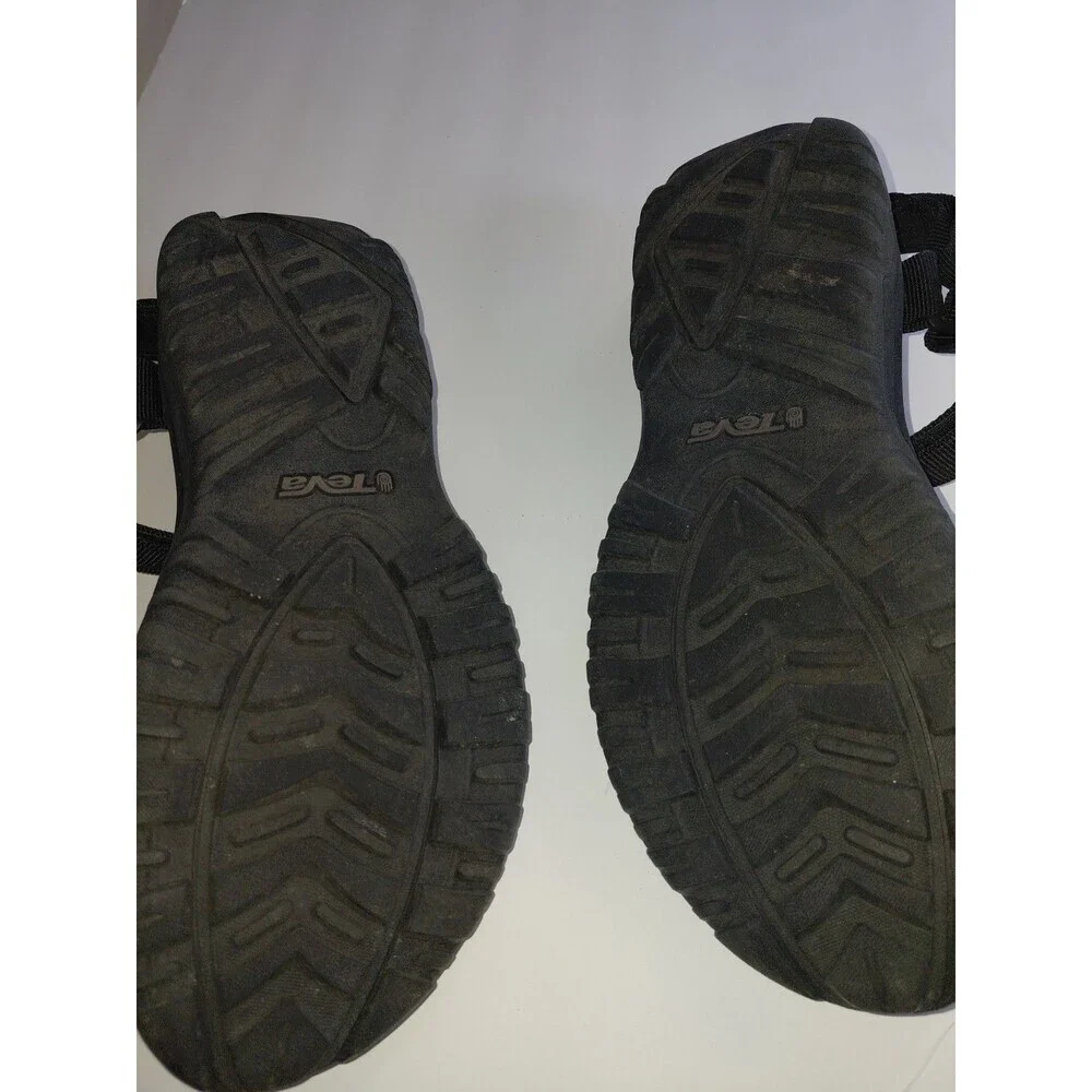 Teva-Men's Size 11 Black Hurricane Textile Upper Casual Sandals WATER,  Hiking.